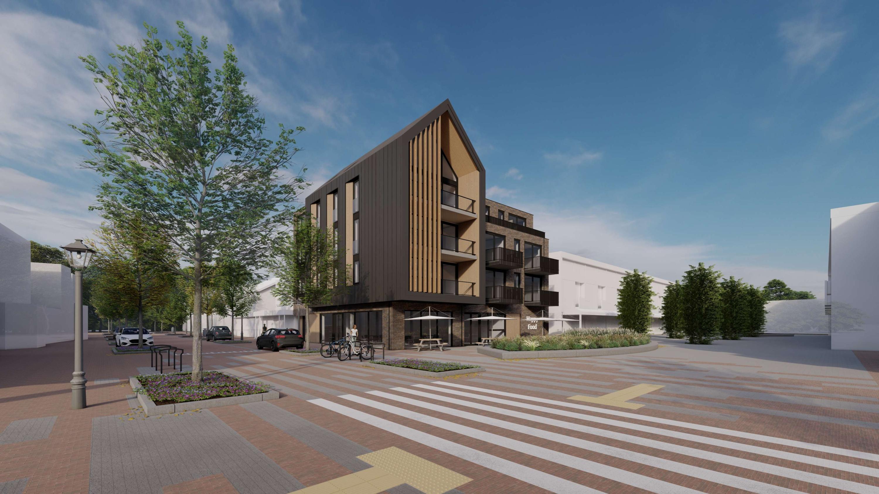 Nieuwbouw 12 appartementen Hoevelaken